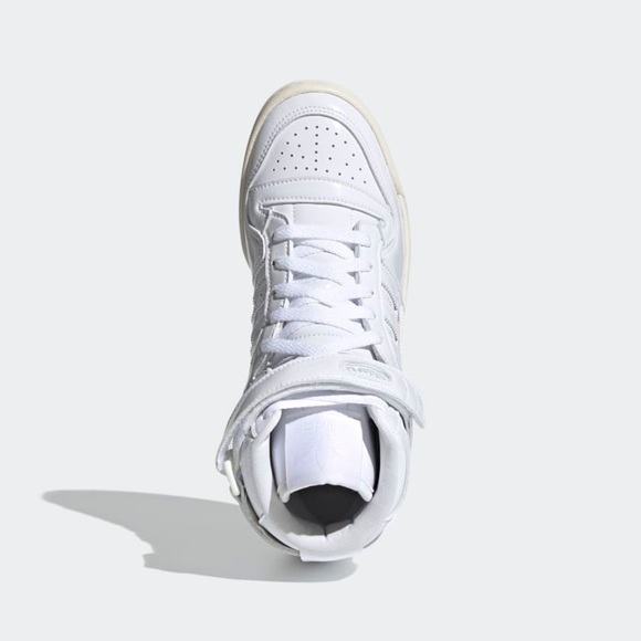 NWT Adidas Forum Mid
Triple White Patent Leather Women's - Picture 11 of 11